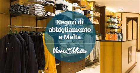 malta negozi abbigliamento